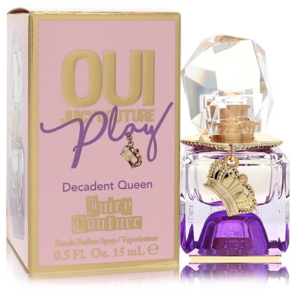 Juicy Couture Oui Play Decadent Queen Eau de Parfum for Women – 0.5 oz