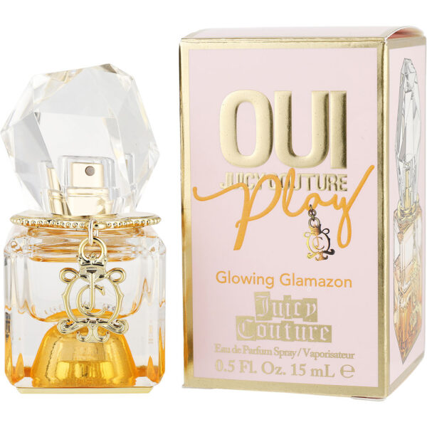Juicy Couture Oui Play Glowing Glamazon Eau de Parfum for Women – 0.5 oz