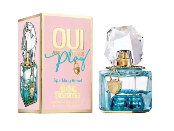 Juicy Couture Oui Play Sparkling Rebel Eau de Parfum for Women – 0.5 oz