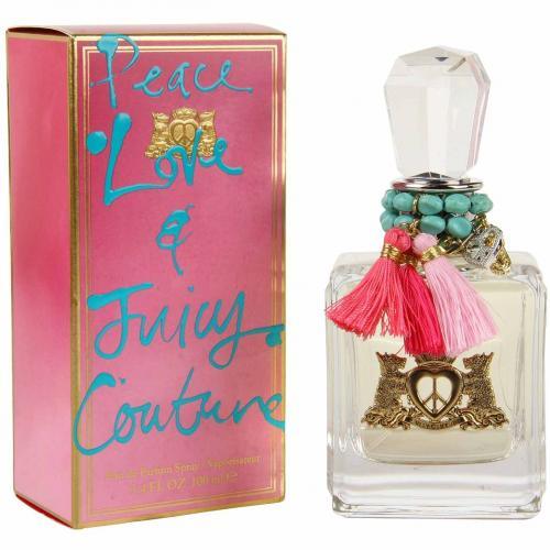 Juicy Couture Peace Love & Juicy Couture Eau de Parfum for Women – 3.4 oz