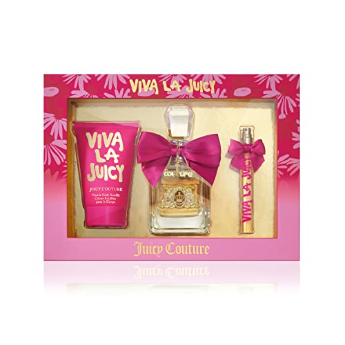 Juicy Couture Viva La Juicy 3 piece v3 Eau de Parfum for Women – 3 piece gift set - v3