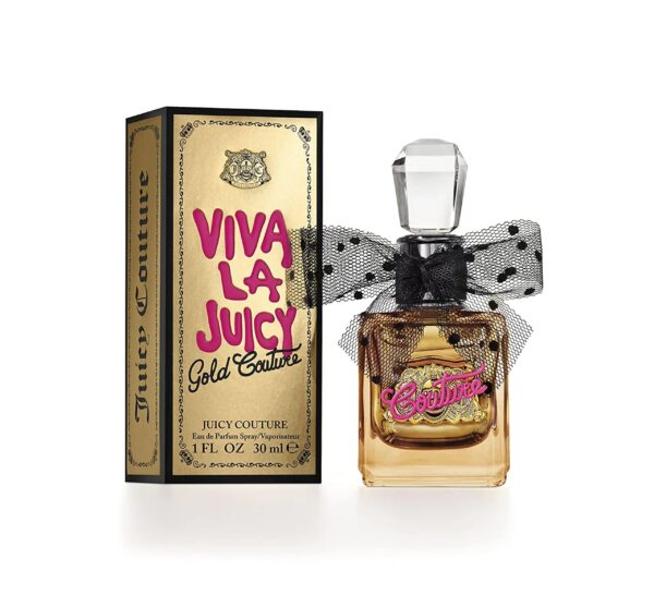 Juicy Couture Viva La Juicy Gold Couture Eau de Parfum for Women – 1 oz