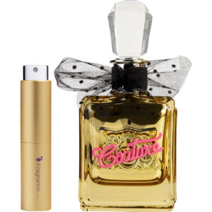 Juicy Couture Viva La Juicy Gold Couture TRAVEL Eau de Parfum for Women – 0.27 oz