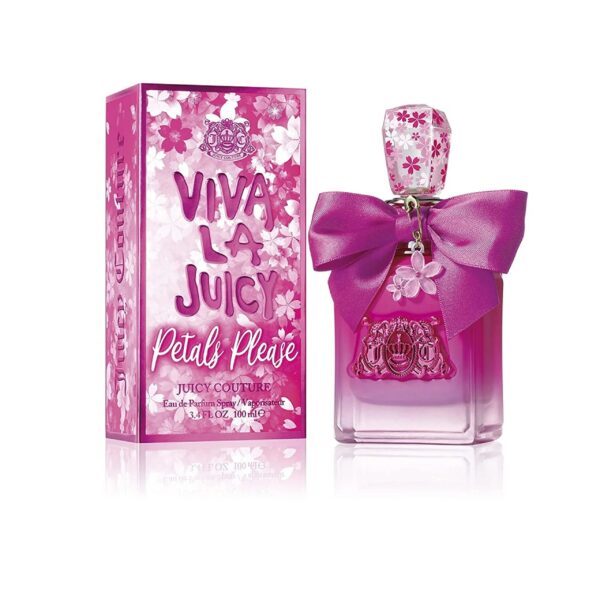 Juicy Couture Viva La Juicy Petals Please Eau de Parfum for Women – 3.4 oz