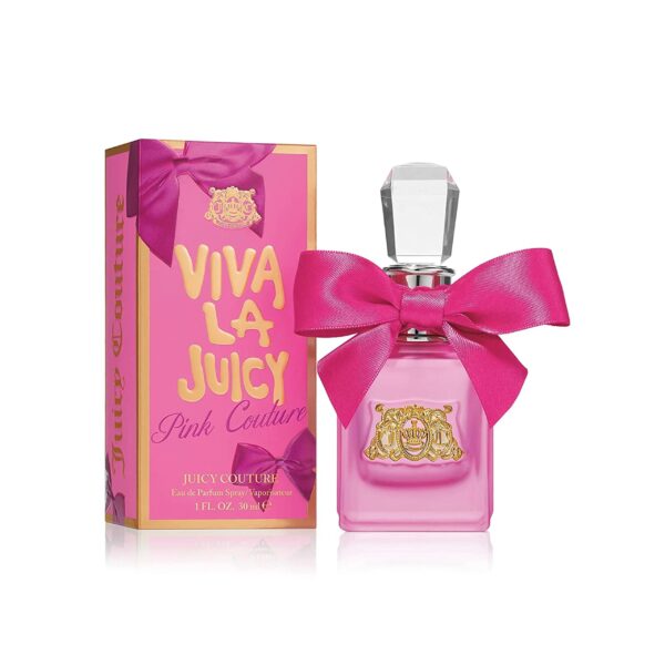 Juicy Couture Viva La Juicy Pink Couture Eau de Parfum for Women – 1 oz