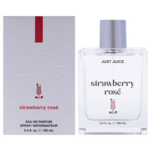 Just Juice Strawberry Rose Eau de Parfum for Women – 3.4 oz
