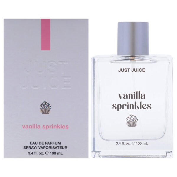 Just Juice Vanilla Sprinkles Eau de Parfum for Women – 3.4 oz