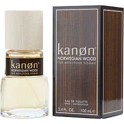 Kanon Norwegian Wood by Scannon EDT Spray for Men 3.4 oz