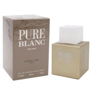Karen Low Pure Blanc Eau de Toilette for Men – 3.3 oz