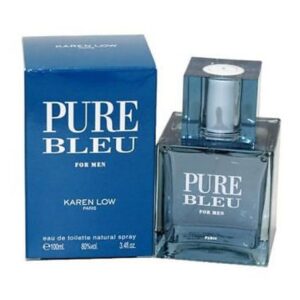 Karen Low Pure Bleu Men's Eau de Toilette Spray 3.4 oz