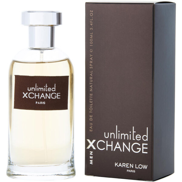 Karen Low Xchange Unlimited Eau de Toilette for Men – 3.4 oz