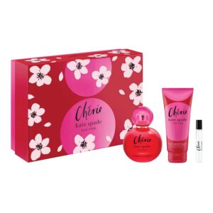 Kate Spade Cherie Eau de Parfum for Women, 3 Piece Gift Set
