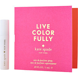 Kate Spade Live Colorfully EAU DE PARFUM SPRAY VIAL ON CARD