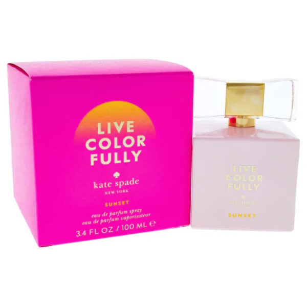 Kate Spade Live Colorfully Sunset Eau de Parfum for Women – 3.3 oz