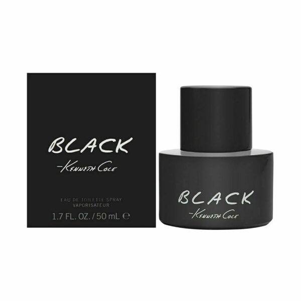 Kenneth Cole Black Eau de Toilette for Men – 1.7 oz