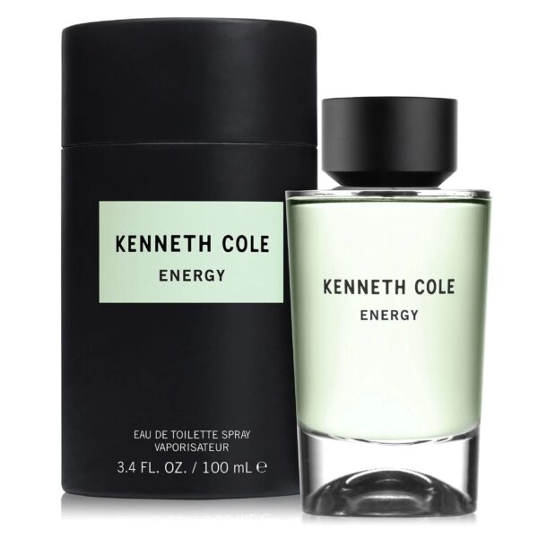 Kenneth Cole Energy Eau de Toilette for Unisex – 3.4 oz