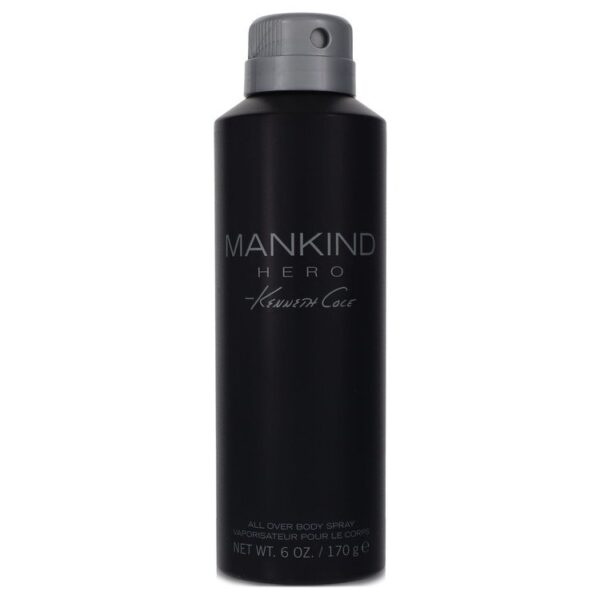 Kenneth Cole Mankind Hero Body Spray for Men – 6 oz