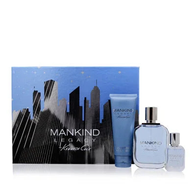 Kenneth Cole Mankind Legacy 3 piece Eau de Toilette for Men – 3 piece gift set