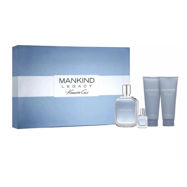 Kenneth Cole Mankind Legacy 4 piece Eau de Toilette for Men – 4 piece gift set