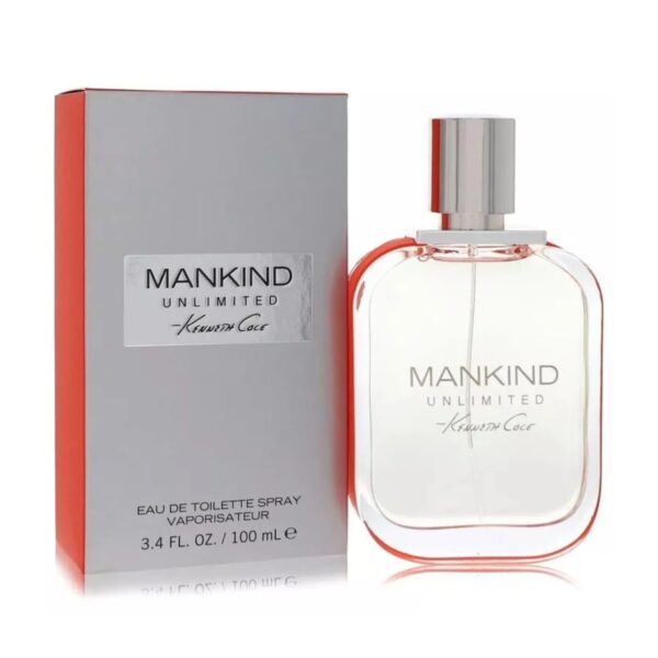Kenneth Cole Mankind Unlimited Eau de Toilette for Men – 3.4 oz