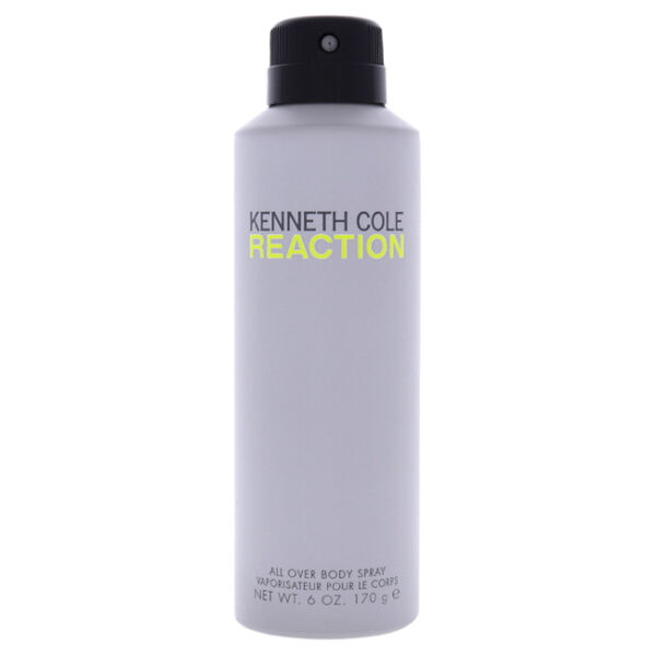 Kenneth Cole Reaction Body Spray for Men – 6 oz