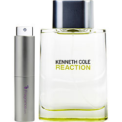 Kenneth Cole Reaction EDT Travel Spray 0.27 oz for Men
