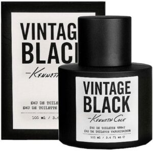 Kenneth Cole Vintage Black Men's Eau de Toilette Spray 3.4 oz