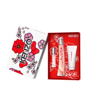 Kenzo Flower Ikebana 3 piece Eau de Parfum for Women – 3 piece gift set