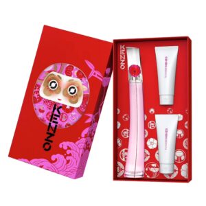 Kenzo Flower Poppy Bouquet 3 piece v4 Eau de Parfum for Women – 3 piece gift set - v4