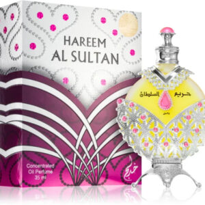Khadlaj Hareem Al Sultan Silver Perfume Oil for Unisex – 1.18 oz