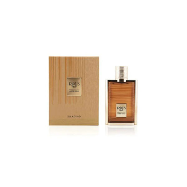 Khadlaj Karus Amber Gold Eau de Parfum for Men – 3.4 oz
