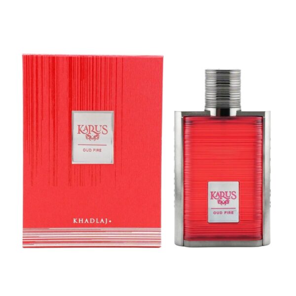 Khadlaj Karus Oud Fire Eau de Parfum for Unisex – 3.4 oz