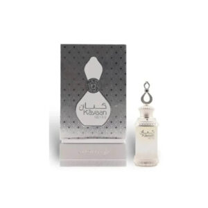Khadlaj Kayaan Silver Perfume Oil for Men – 0.68 oz