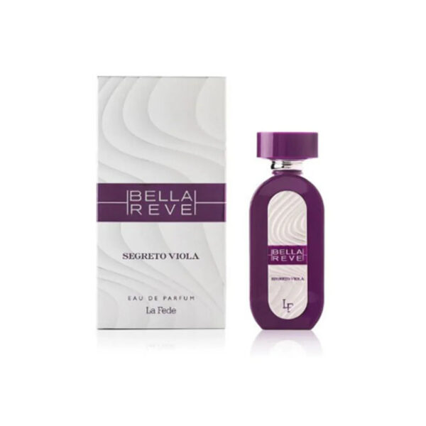 Khadlaj La Fede Bella Reve Segrato Viola Eau de Parfum for Unisex – 3.4 oz