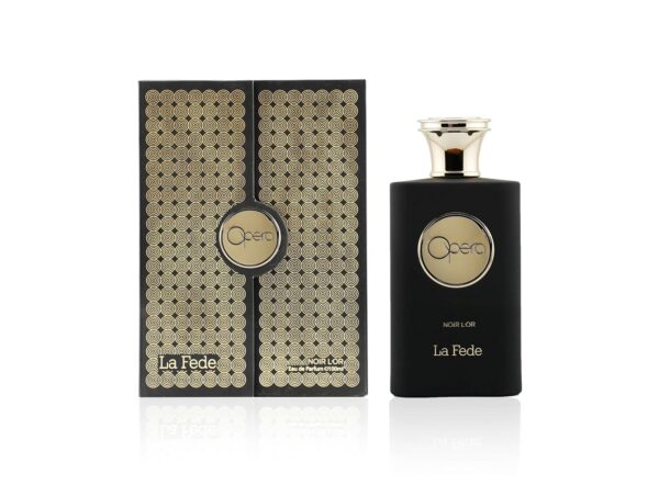 Khadlaj La Fede Opera Noir L'or Eau de Parfum for Unisex – 3.4 oz