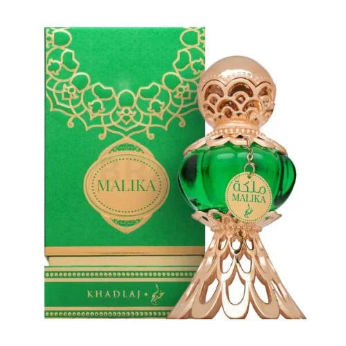 Khadlaj Malika Green Perfume Oil for Women – 0.7 oz