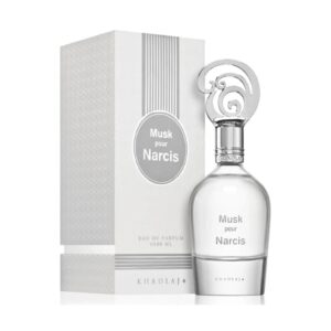 Khadlaj Musk Pour Narcis Eau de Parfum for Women – 3.4 oz