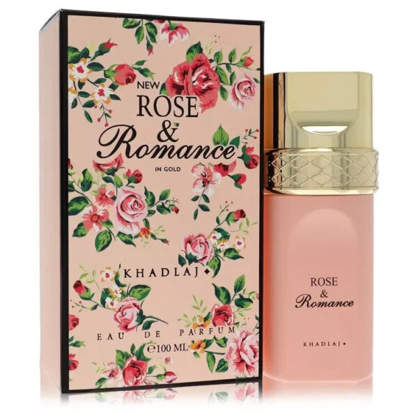 Khadlaj Rose & Romance Eau de Parfum for Unisex – 3.4 oz