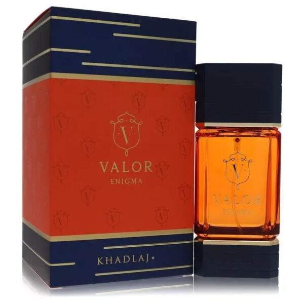 Khadlaj Valor Enigma Eau de Parfum for Men – 3.4 oz