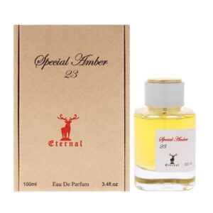 Khalis Special Amber 23 Eternal Collection Eau de Parfum for Men – 3.4 oz
