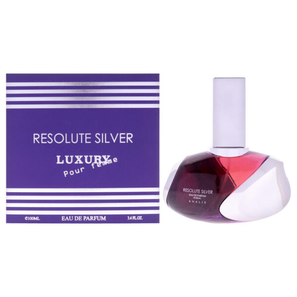 Khalis Luxury Collection Resolute Silver Eau de Parfum for Men