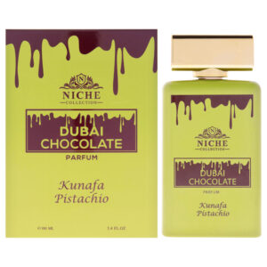 Khalis Niche Collection Dubai Chocolate Kunafa Pistachio Parfum for Unisex
