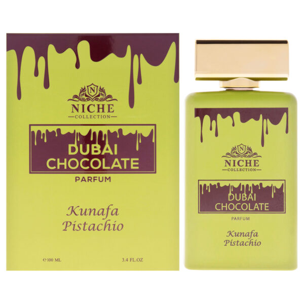 Khalis Niche Collection Dubai Chocolate Kunafa Pistachio Parfum for Unisex
