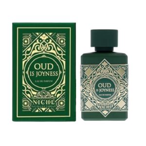 Khalis Oud Is Joyness Niche Collection Eau de Parfum for Men – 3.4 oz