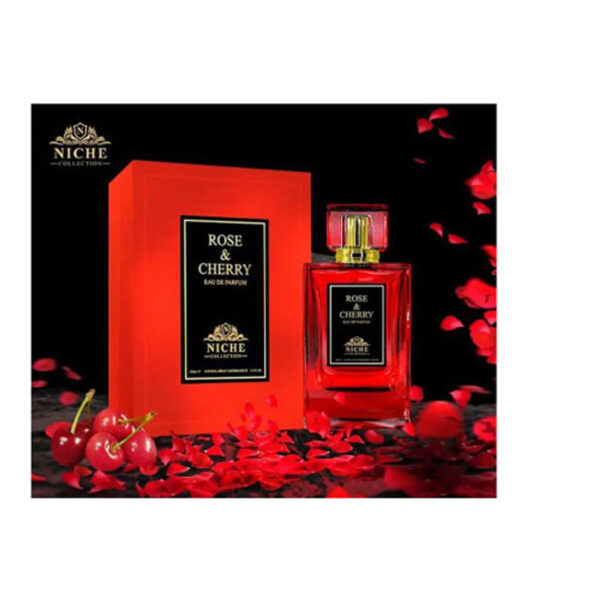 Khalis Rose & Cherry Eau de Parfum for Women – 3.4 oz