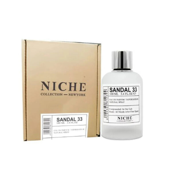 Khalis Sandal 33 Eau de Parfum for Unisex – 3.4 oz