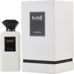 Korloff In White Intense Eau de Parfum for Men – 3 oz