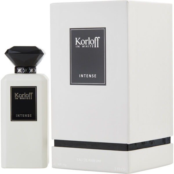 Korloff In White Intense Eau de Parfum for Men – 3 oz
