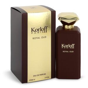 Korloff Royal Oud Eau de Parfum for Unisex – 3 oz