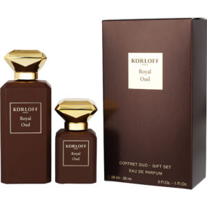 Korloff Royal Oud Eau de Parfum Unisex Fragrance Duo